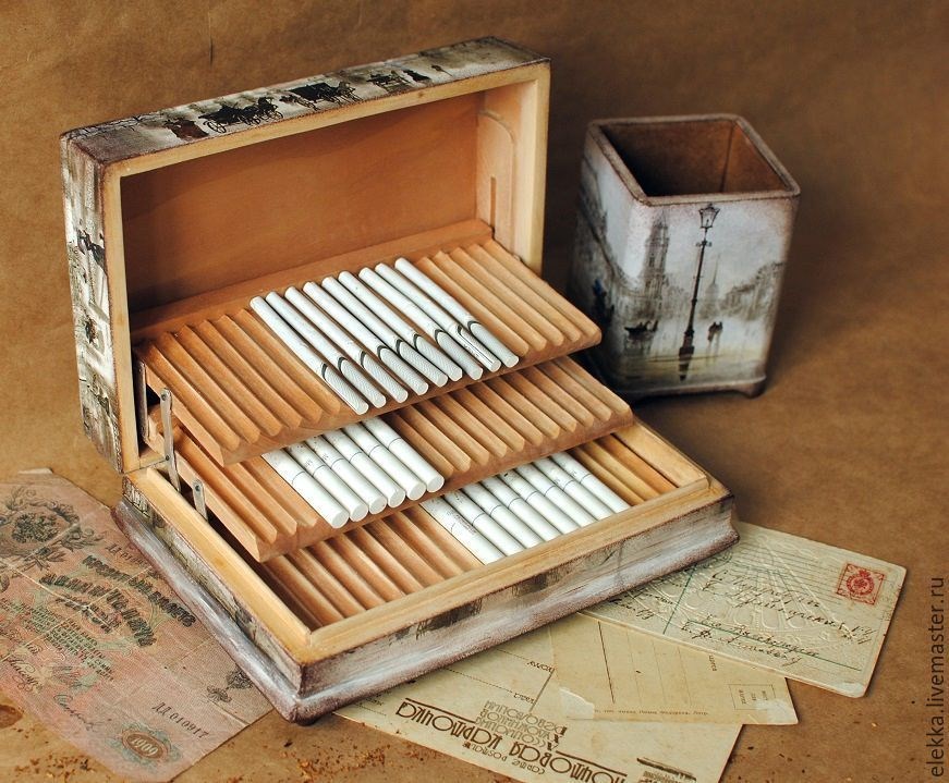 Как называется ящик для сигар?