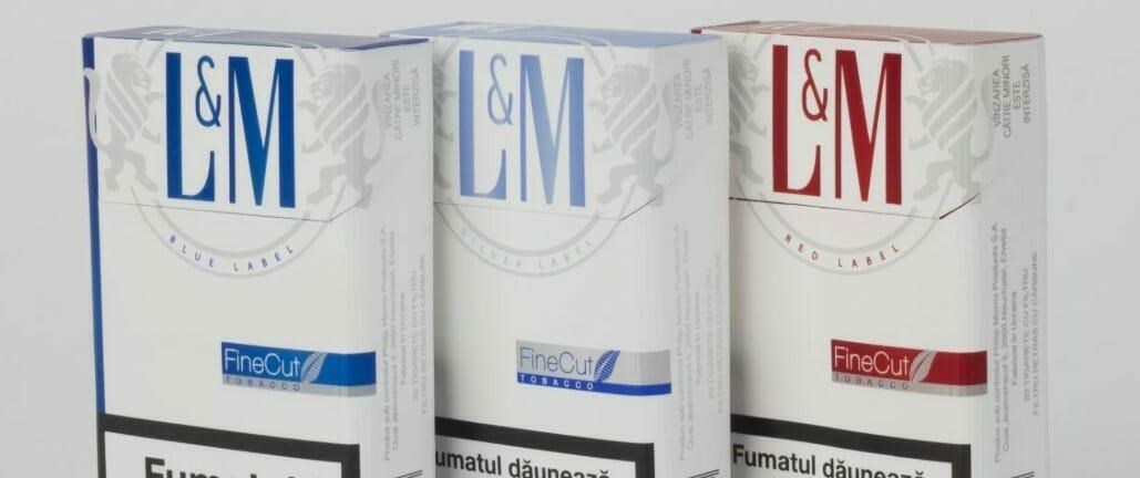 Сколько никотина в Winston Blue?